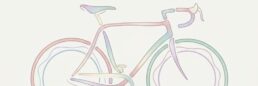 Buntes Rennrad Icon